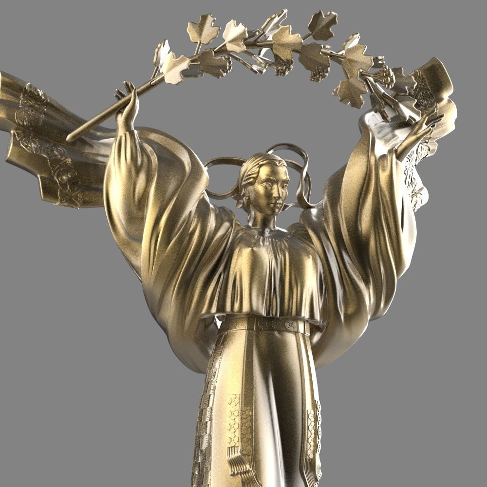 Independence Monument in Kyiv 3D print model_16