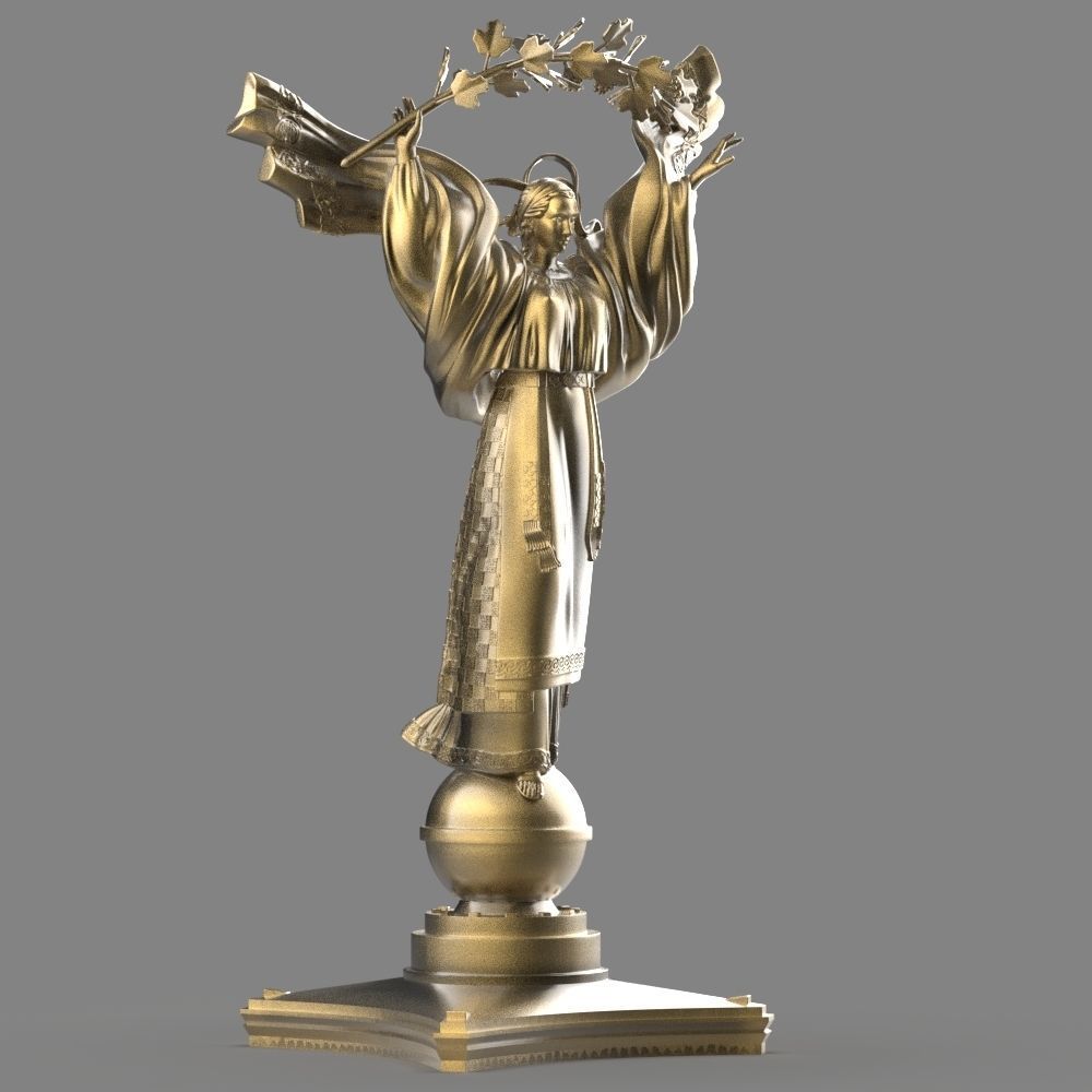 Independence Monument in Kyiv 3D print model_1