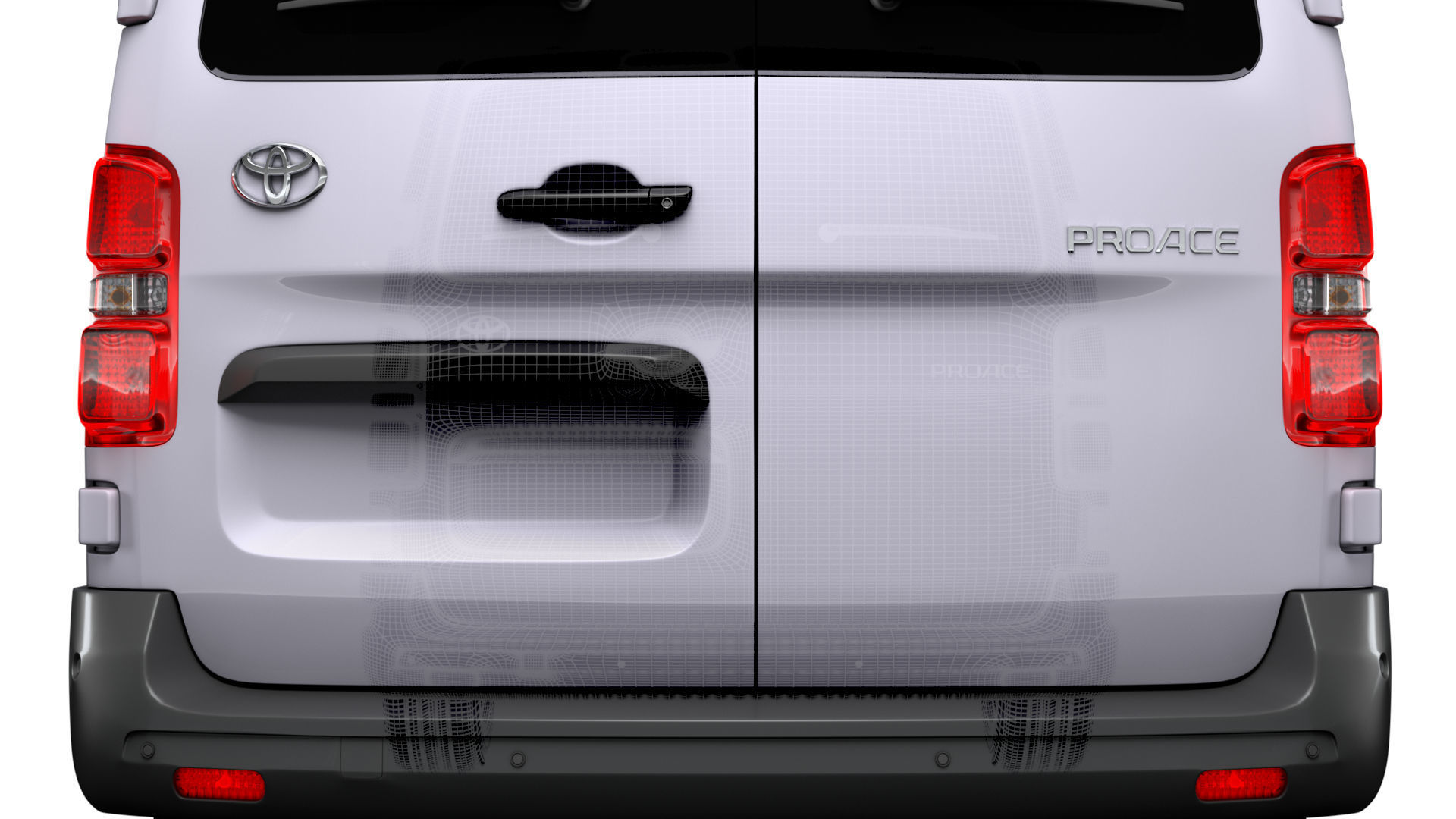 Toyota ProACE Van L3 2024 3D model_27