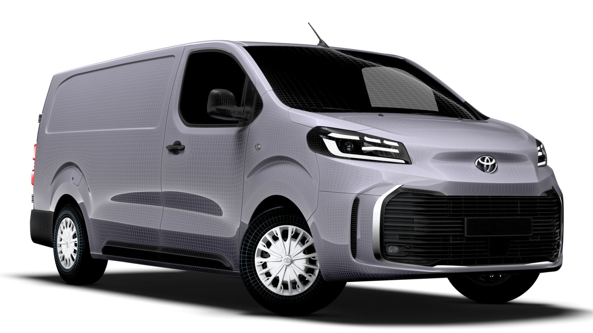Toyota ProACE Van L3 2024 3D model_14