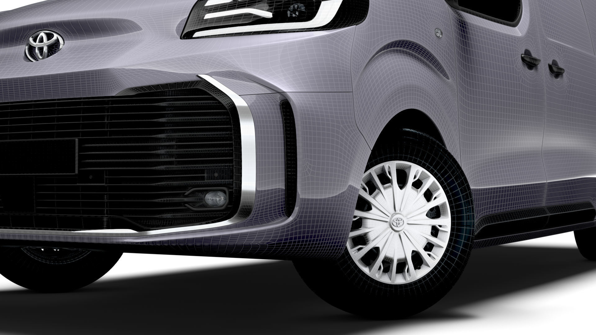 Toyota ProACE Van L3 2024 3D model_17