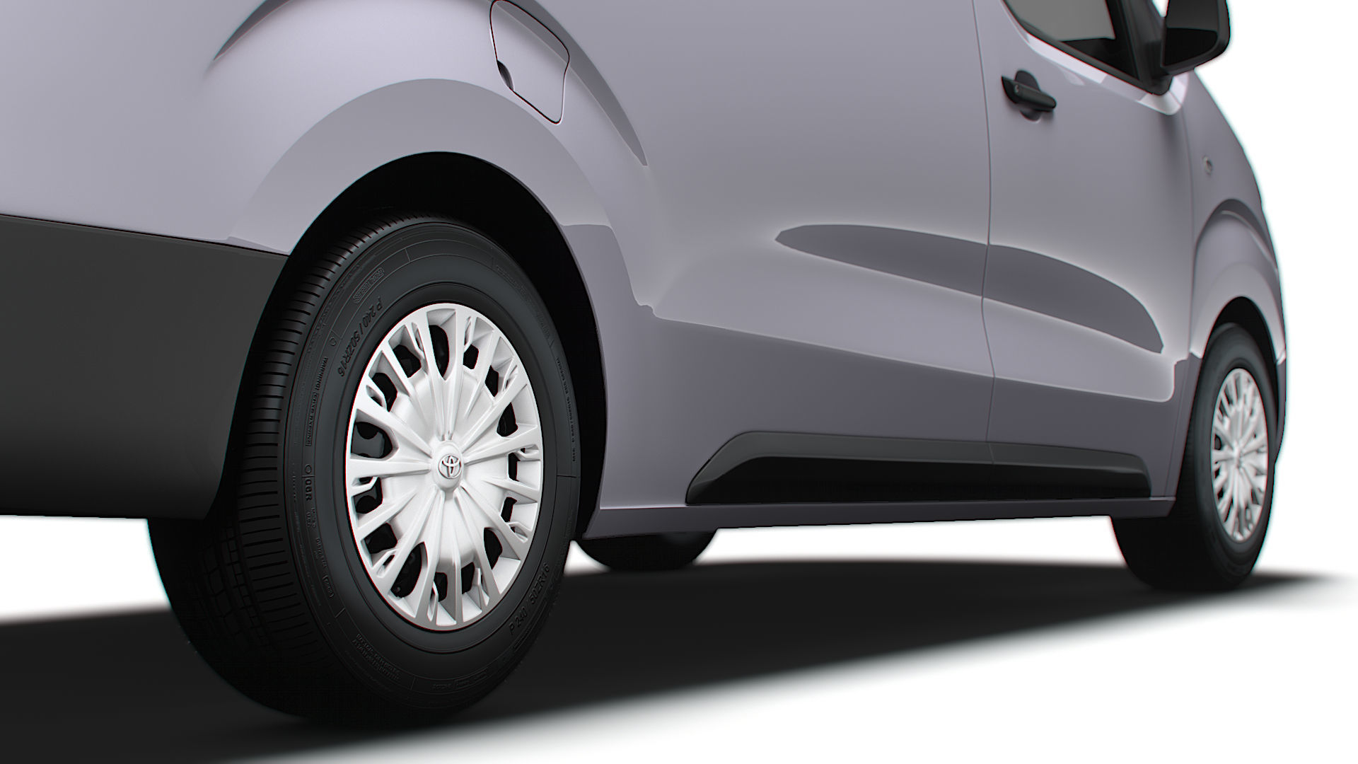 Toyota ProACE Van L3 2024 3D model_11