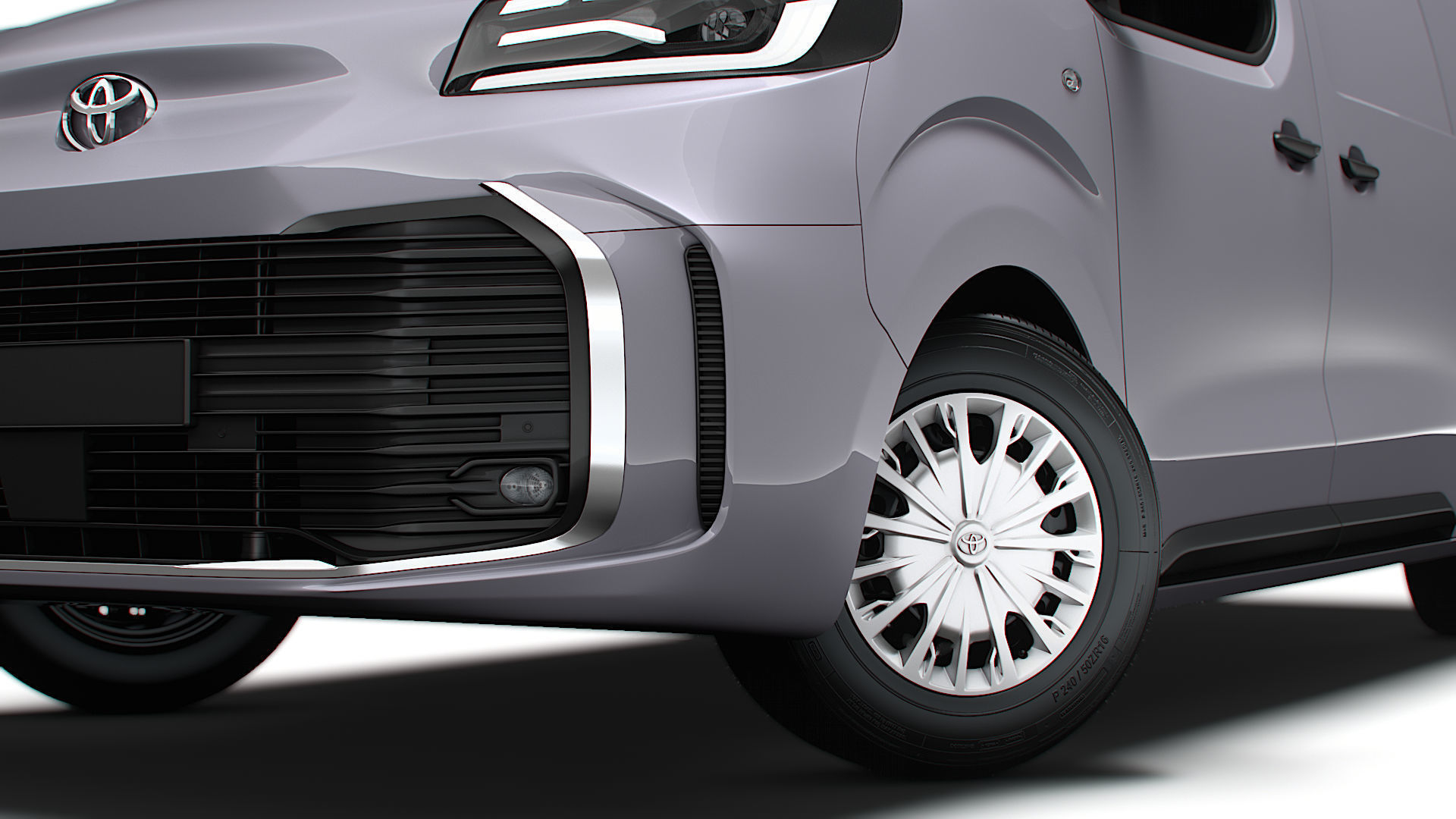 Toyota ProACE Van L3 2024 3D model_3