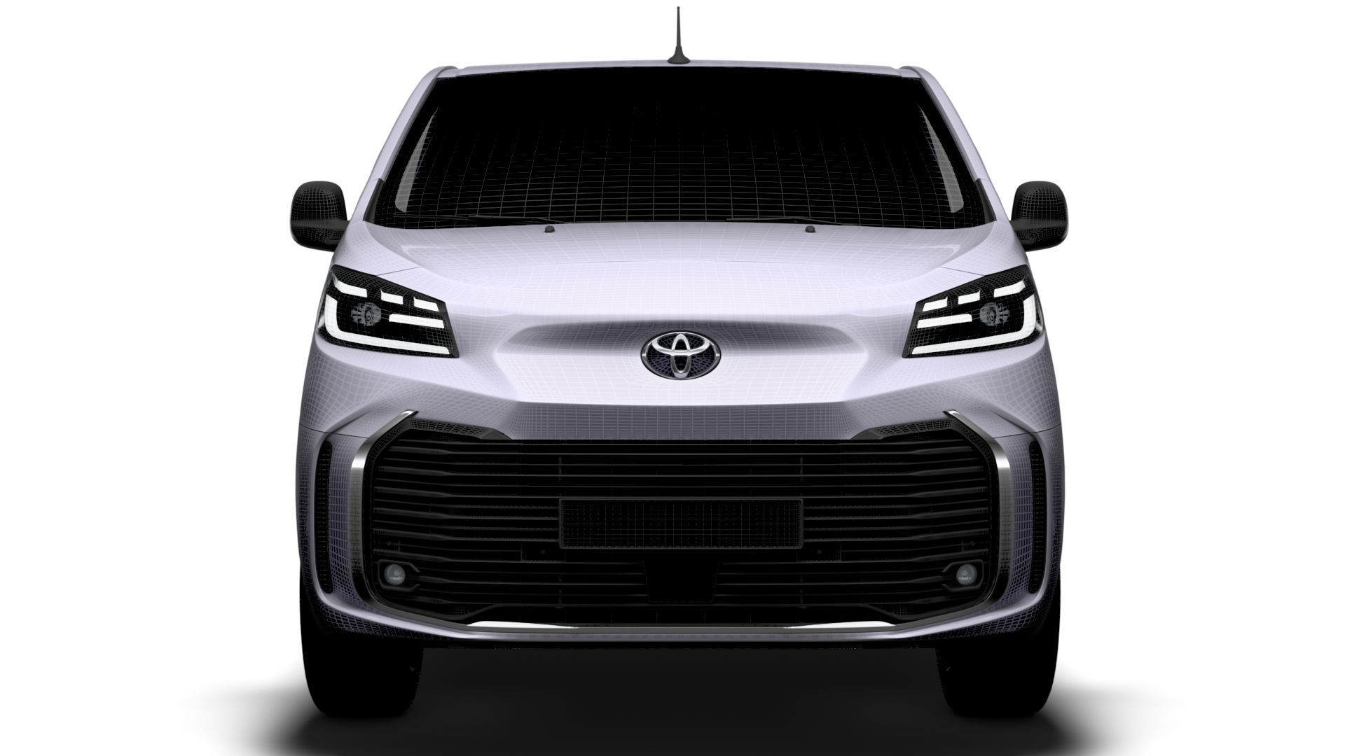 Toyota ProACE Van L3 2024 3D model_20