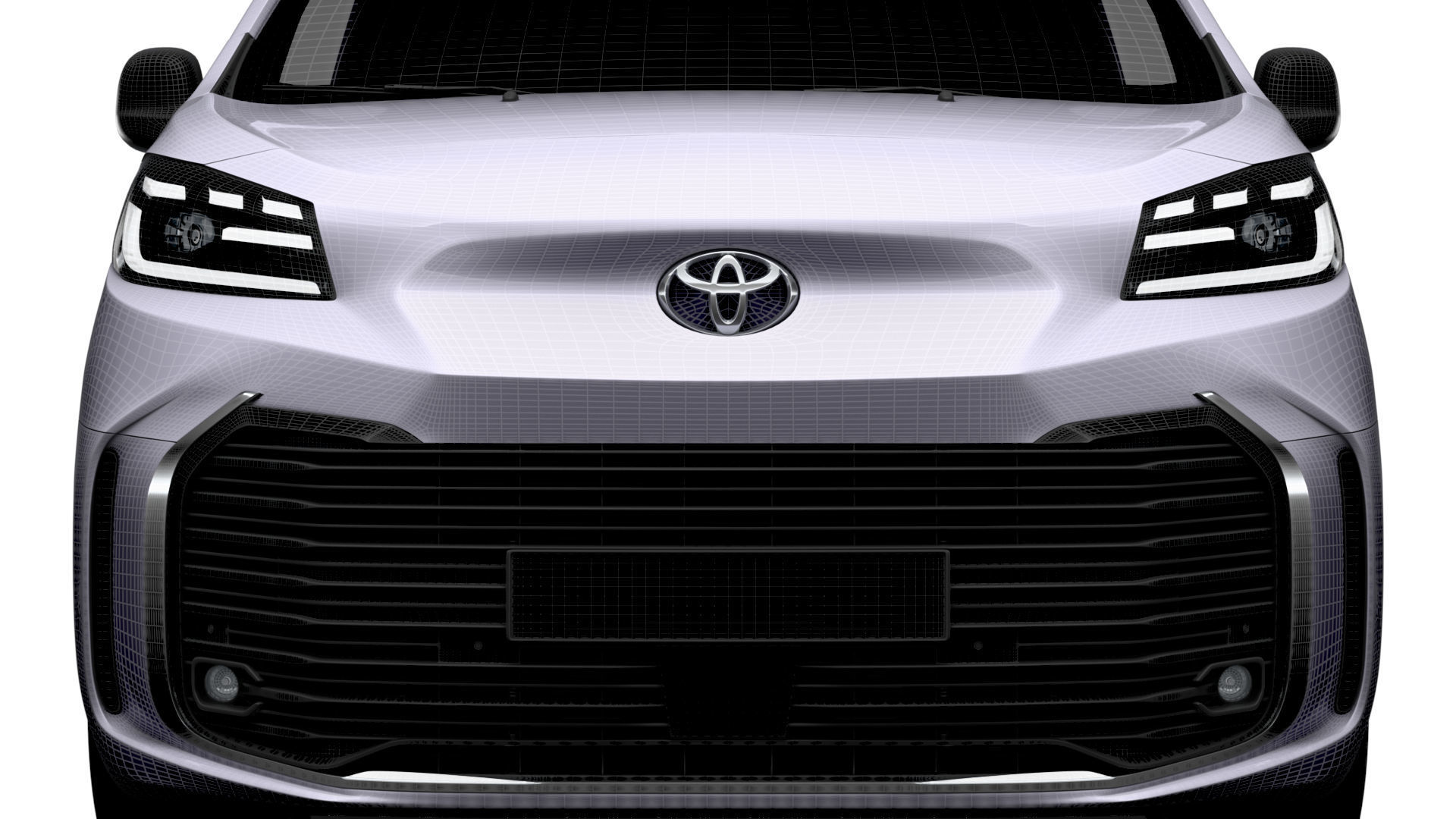 Toyota ProACE Van L3 2024 3D model_21