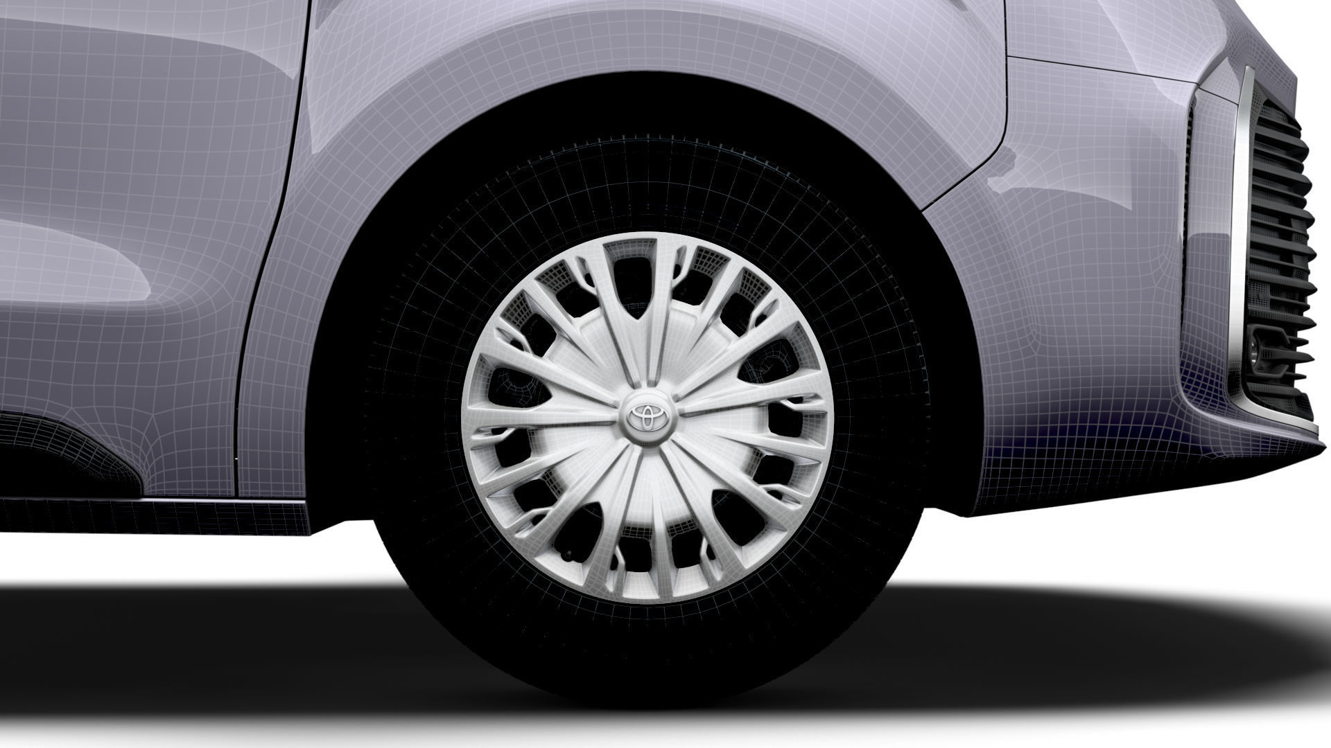 Toyota ProACE Van L3 2024 3D model_23