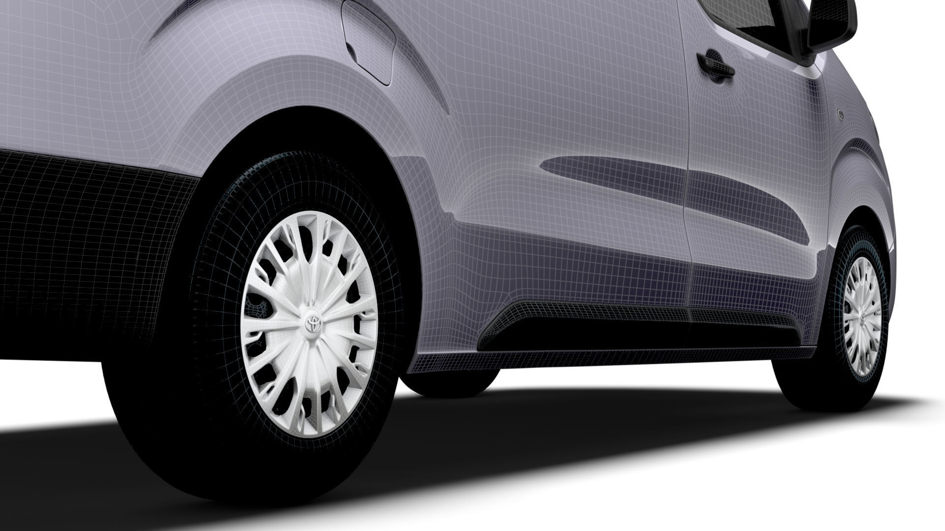 Toyota ProACE Van L3 2024 3D model_25