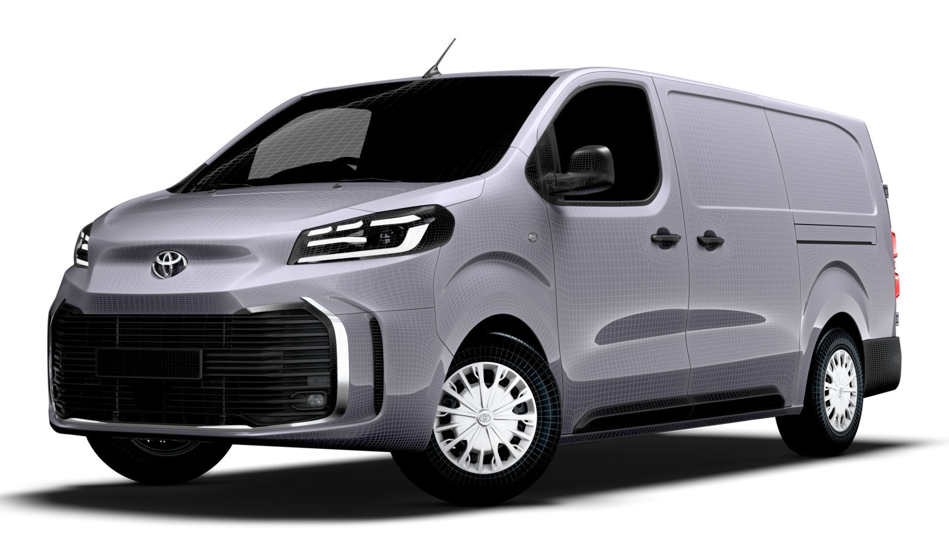 Toyota ProACE Van L3 2024 3D model_22