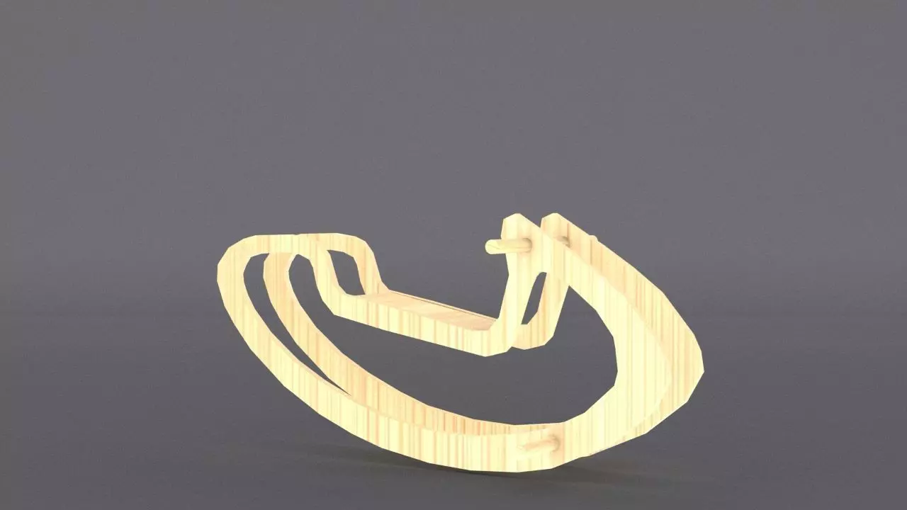 KONIK NA BIEGUNACH VIO Free low-poly 3D model