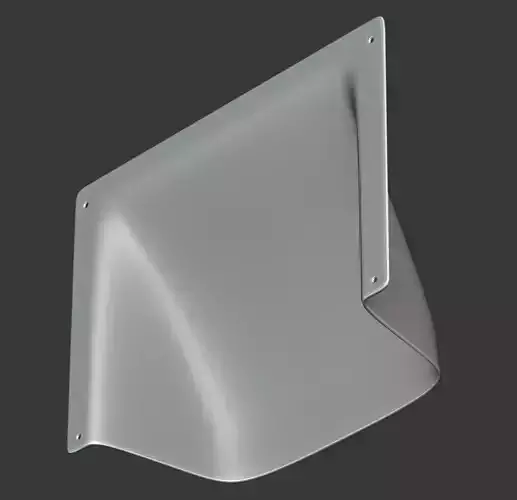 Swinging Door Dryer Vent Rain Cover