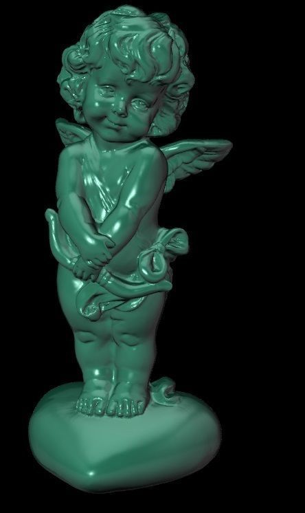 Angel baby cupid 11 3D print model_6