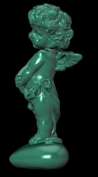 Angel baby cupid 11 3D print model_8