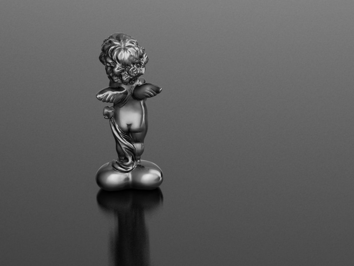 Angel baby cupid 11 3D print model_2
