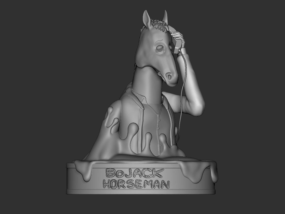 Bojack Horseman 3D print model_6