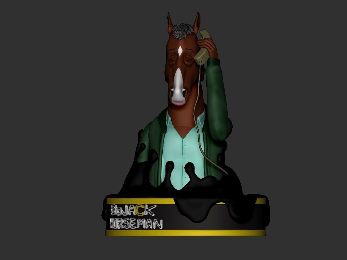 Bojack Horseman 3D print model_1