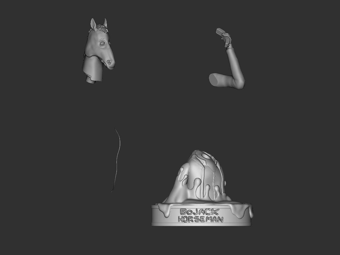 Bojack Horseman 3D print model_13