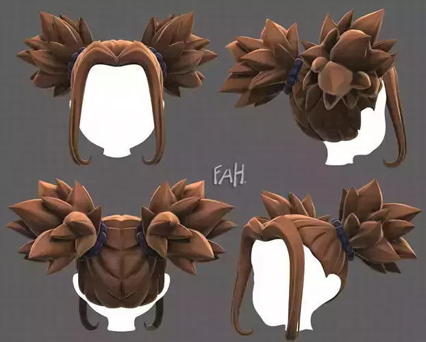 Base Hair for girl V63