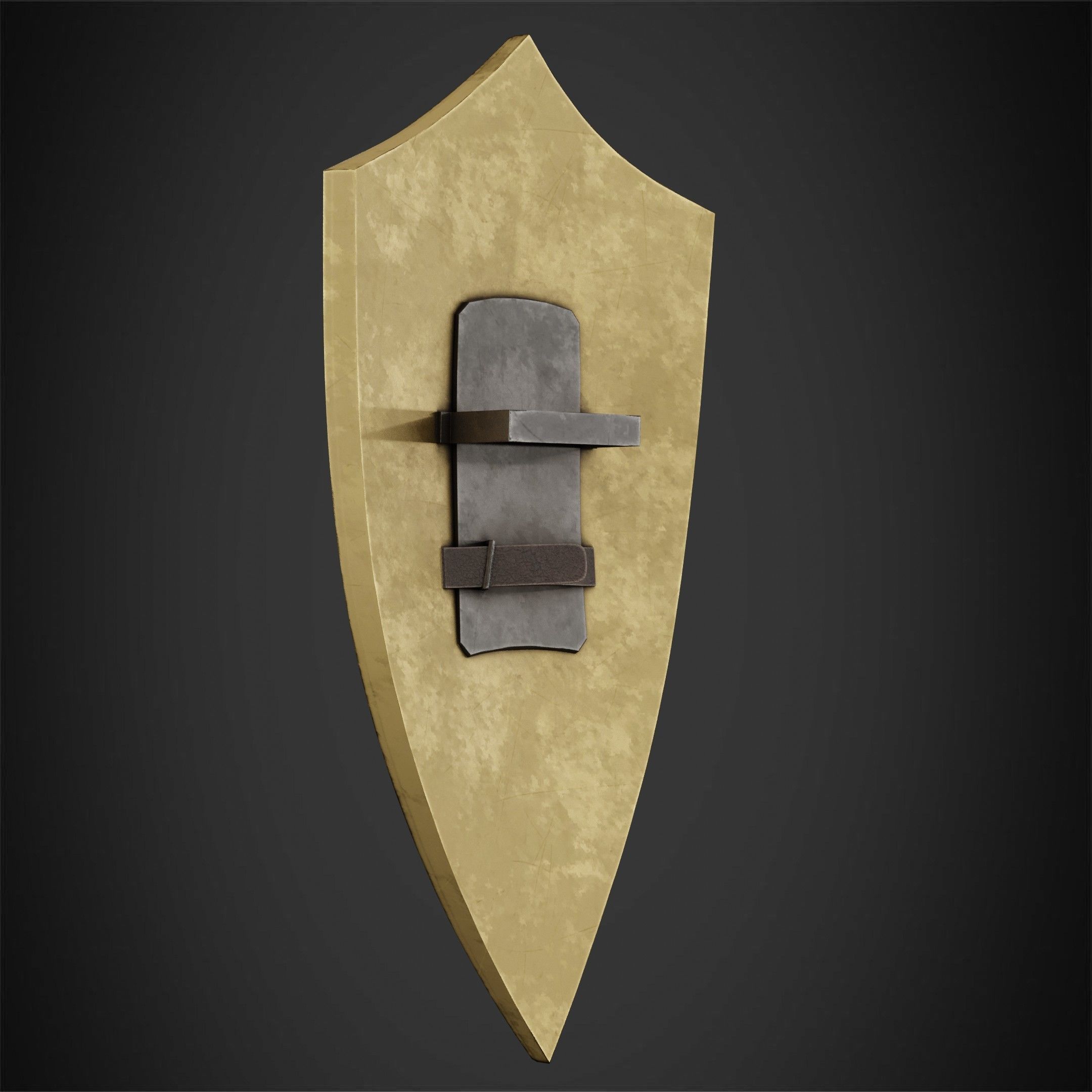 Dark Souls Crest Shield for Cosplay 3D print model_5