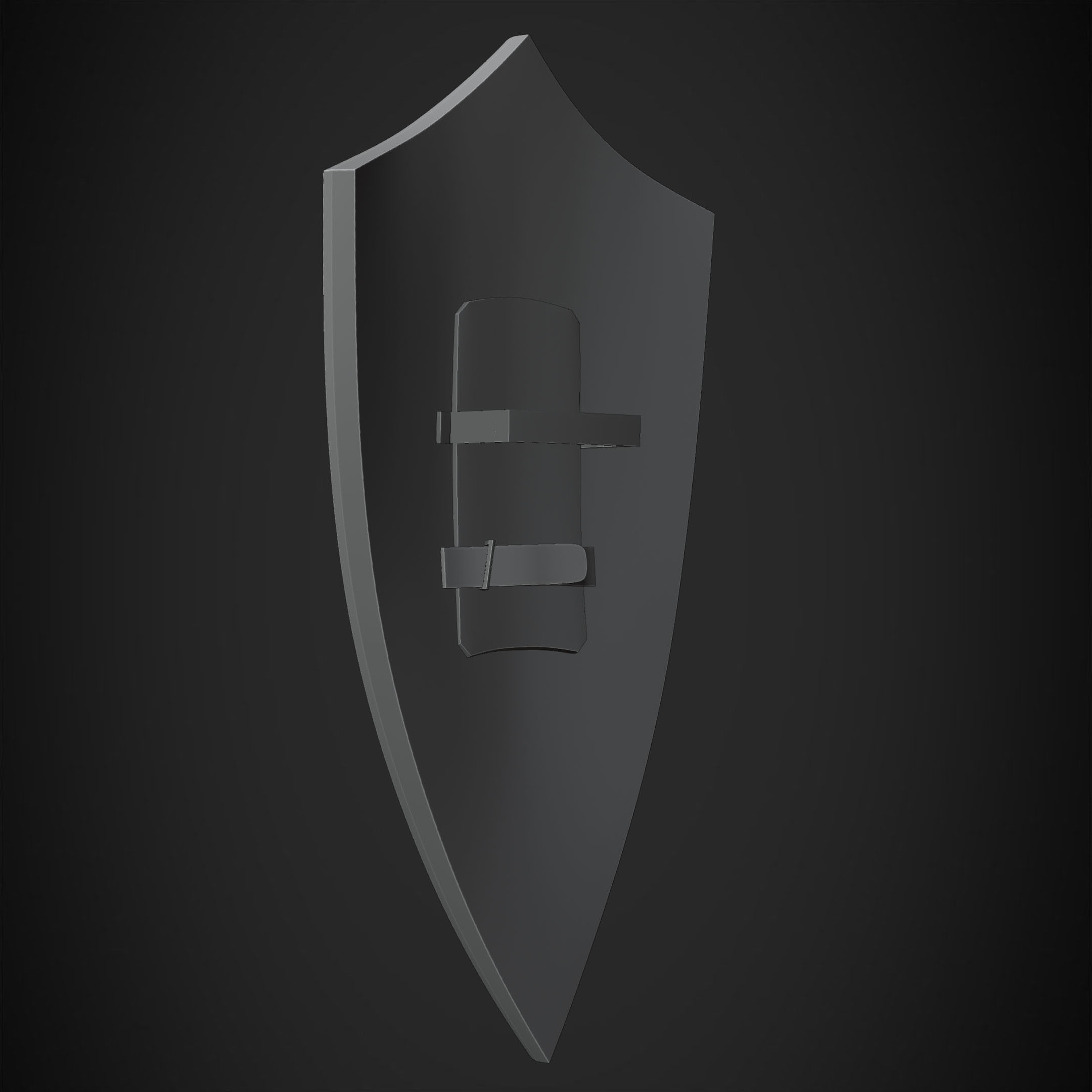 Dark Souls Crest Shield for Cosplay 3D print model_19
