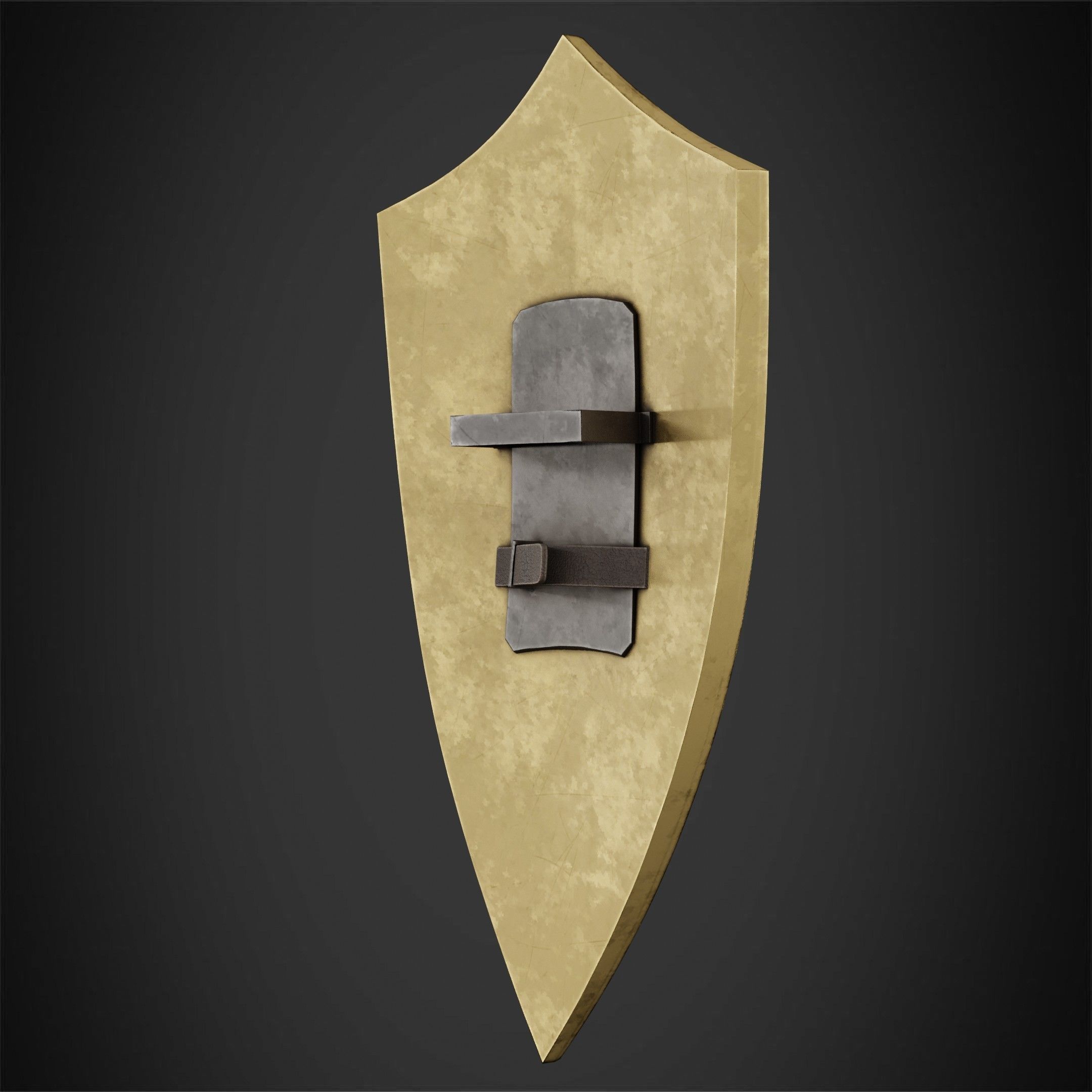 Dark Souls Crest Shield for Cosplay 3D print model_7