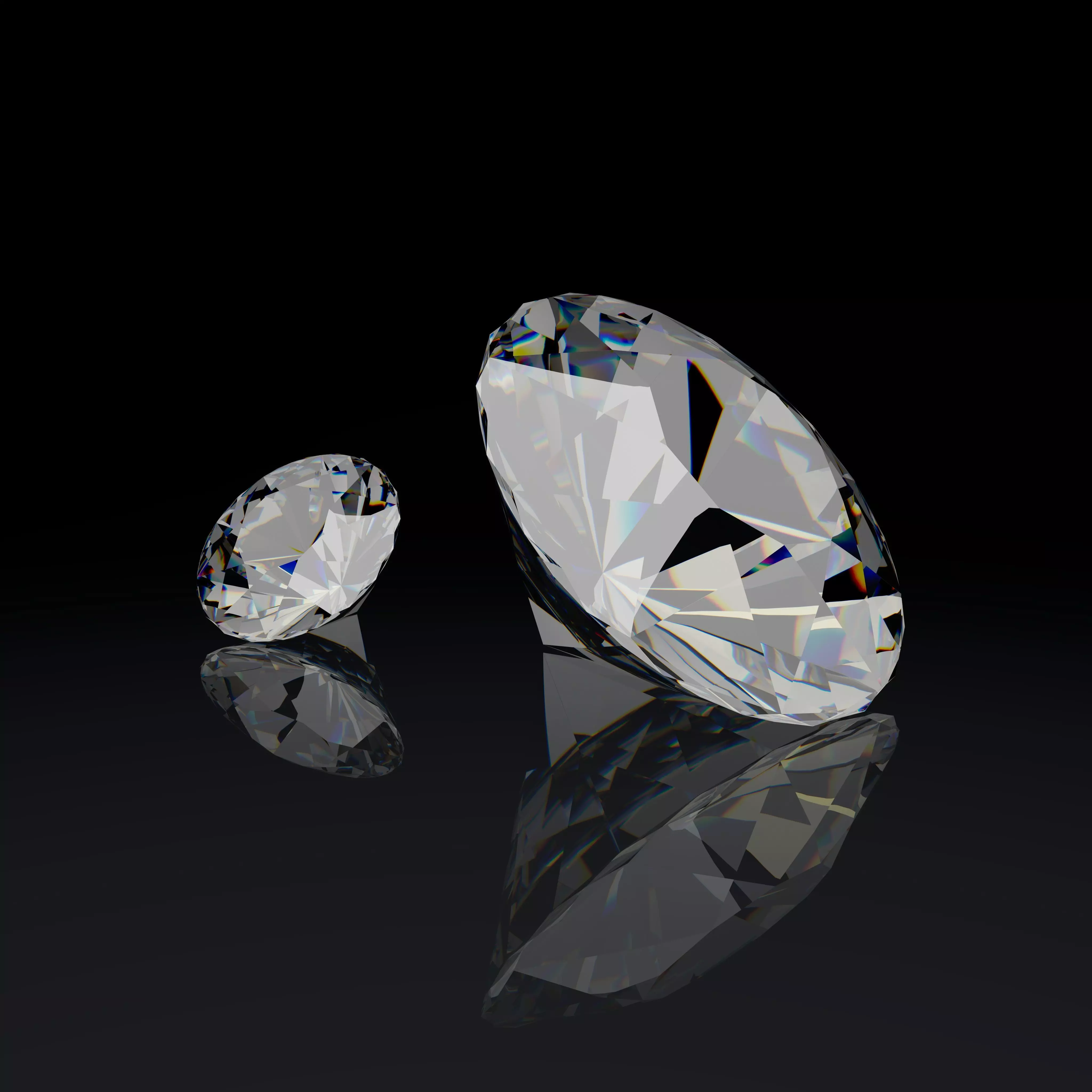 Realistic Diamond Free 3D model