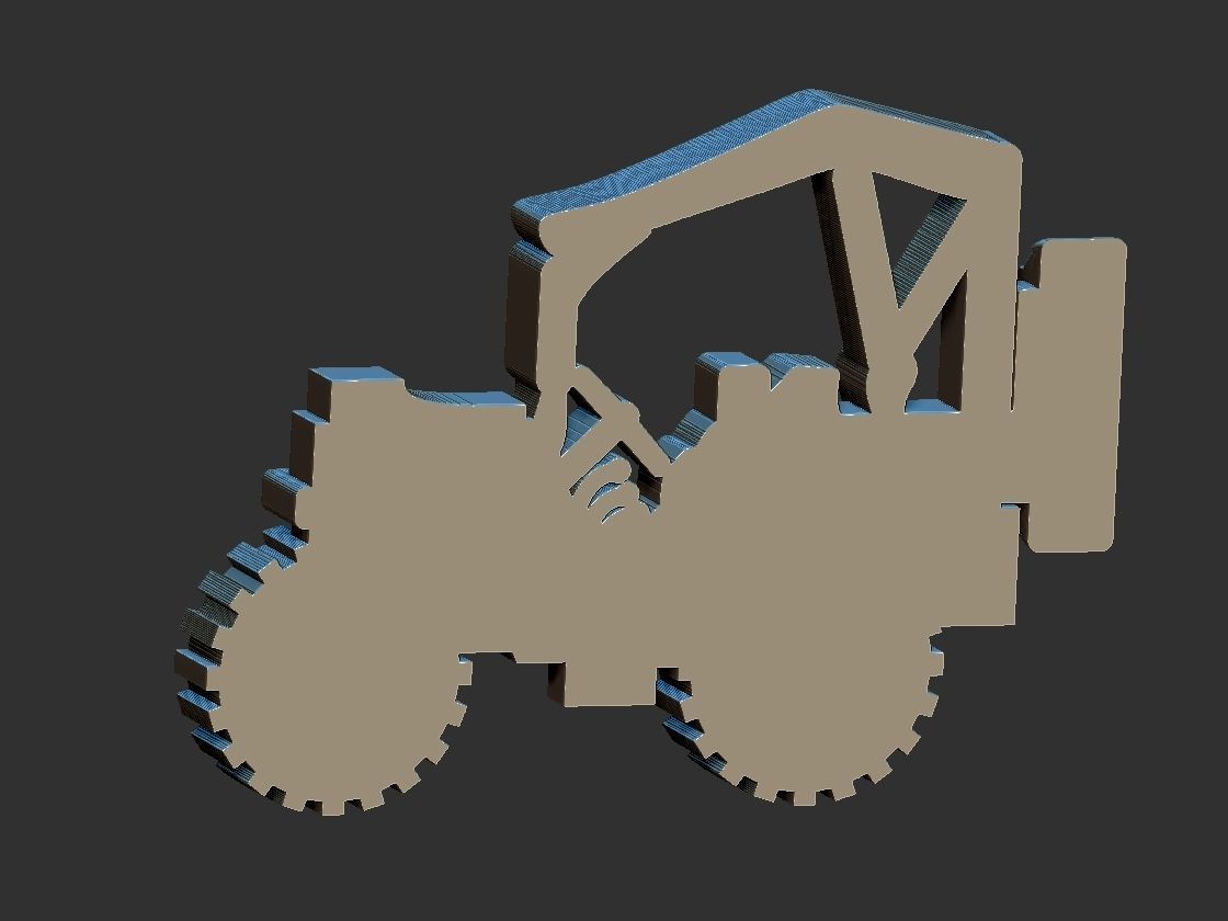 Jeep - Jipe Pendant 3D print model_5