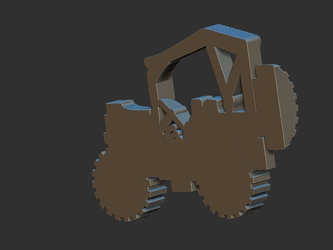 Jeep - Jipe Pendant 3D print model_3
