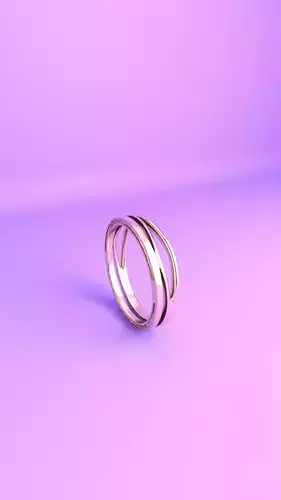 two imoo ring 3D model
