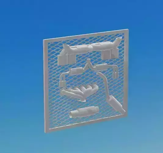 EXHAUST RACK 1  64 1   18 1  24 1  43 AND MORE