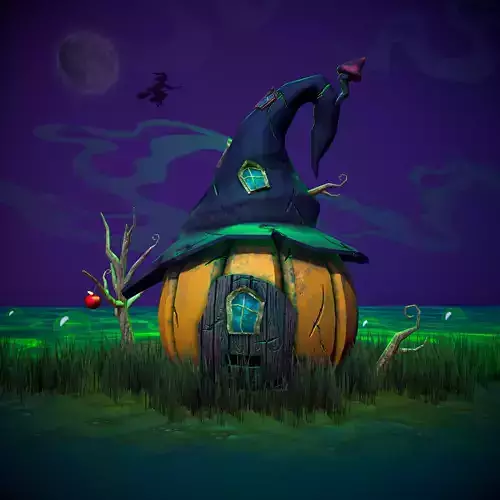 Pumpkin Witch House