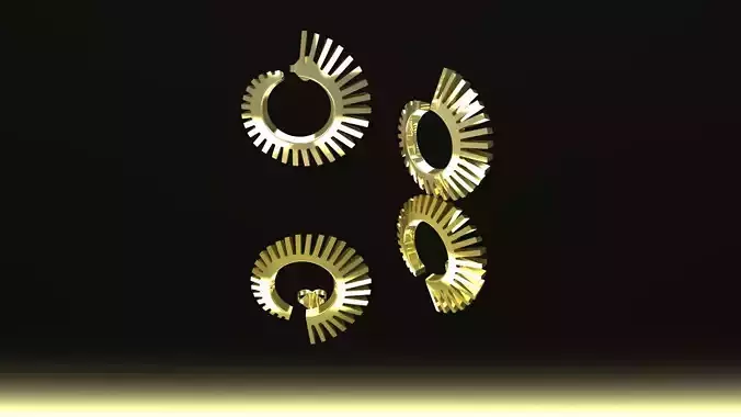 Sunshine Rays Earrings