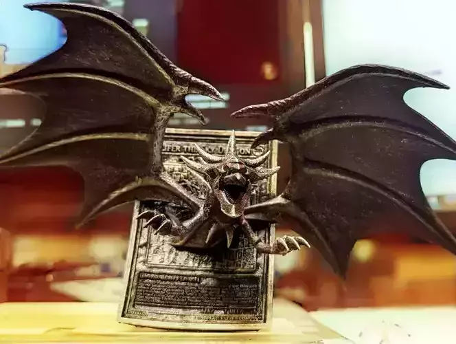 Slifer the Sky Dragon 3D Card - Custom Printing File YuGiOh 3D print model