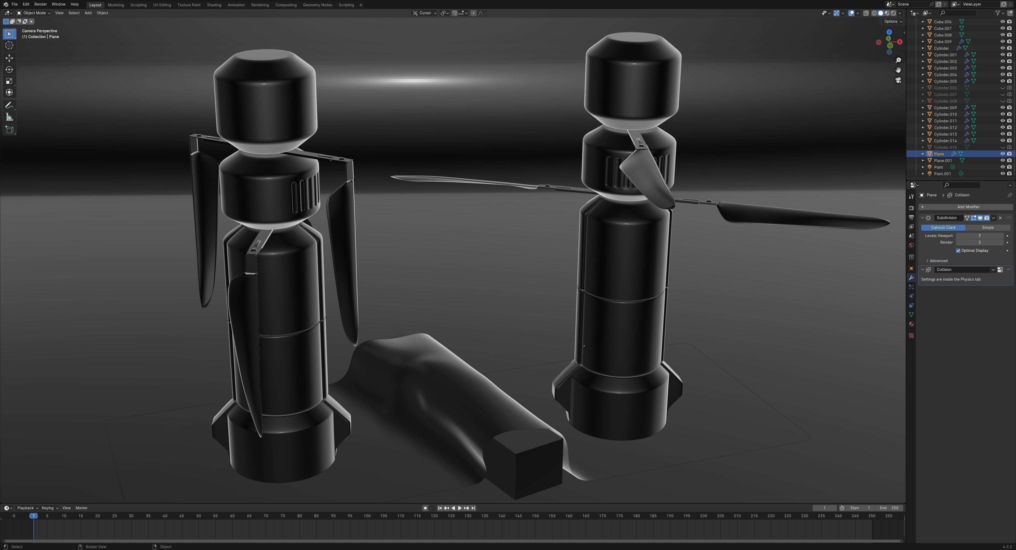 Loitering Ammunition Panzerabwehrdrone  3D model_9