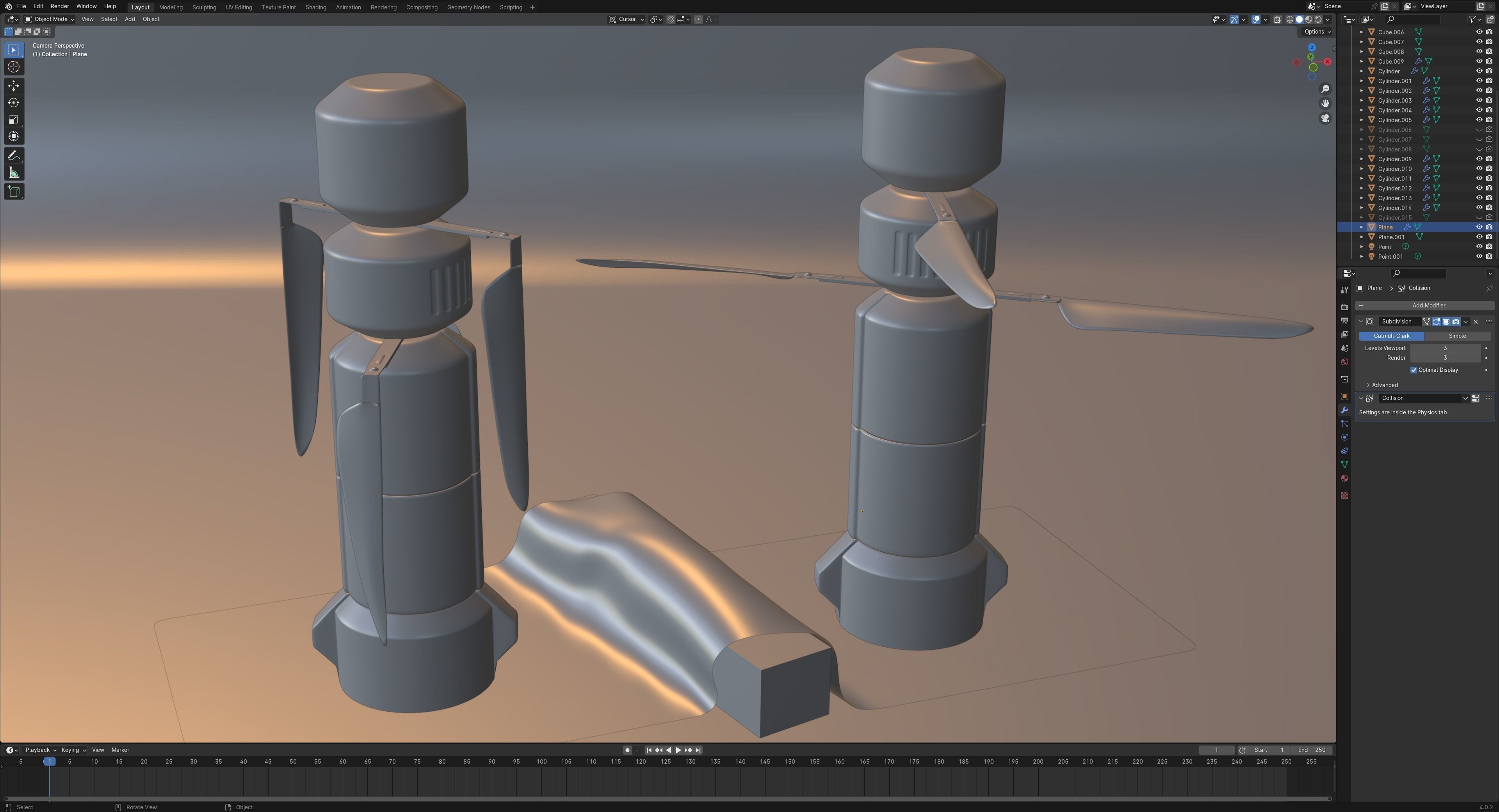 Loitering Ammunition Panzerabwehrdrone  3D model_7