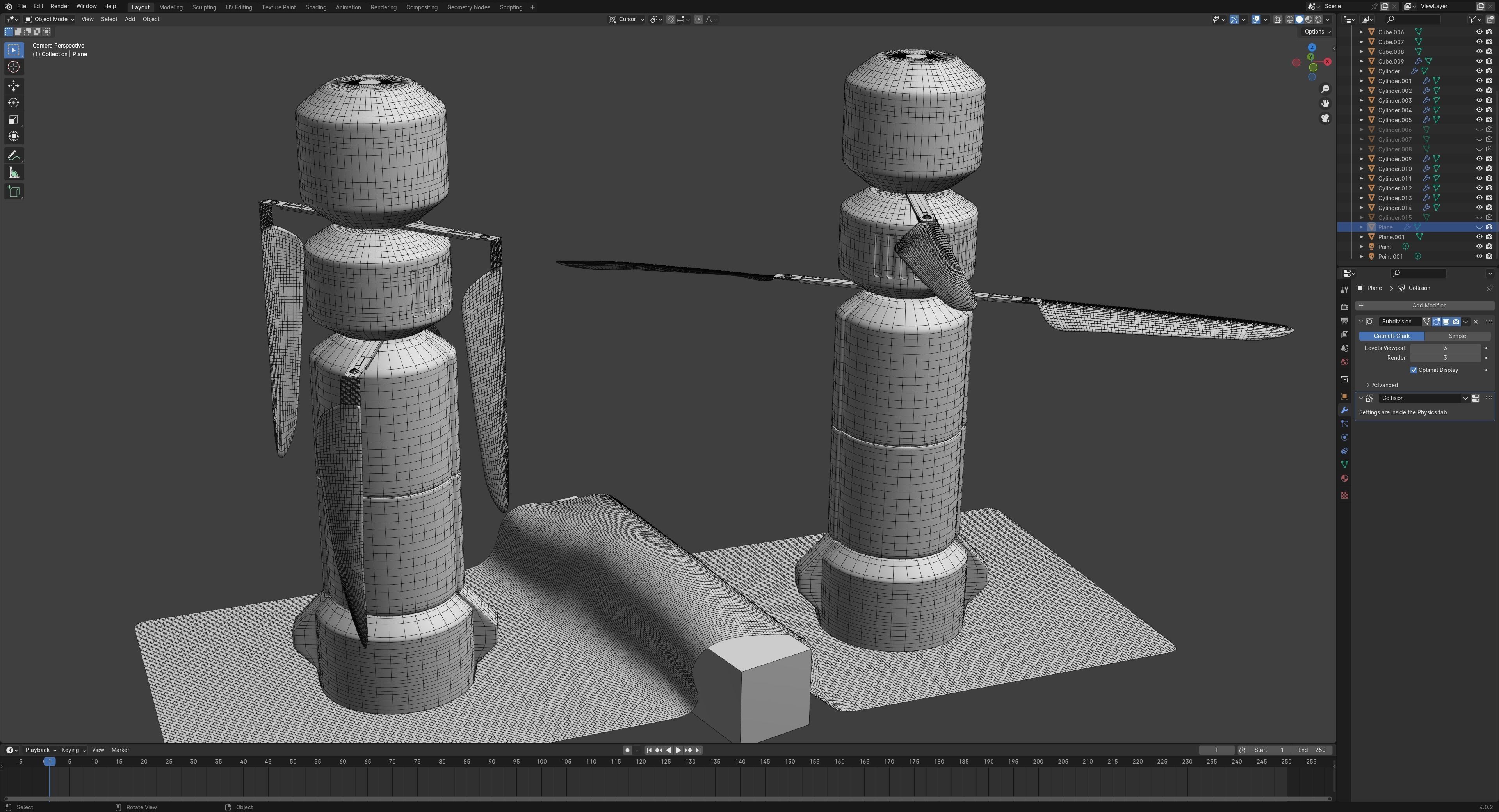 Loitering Ammunition Panzerabwehrdrone  3D model_10