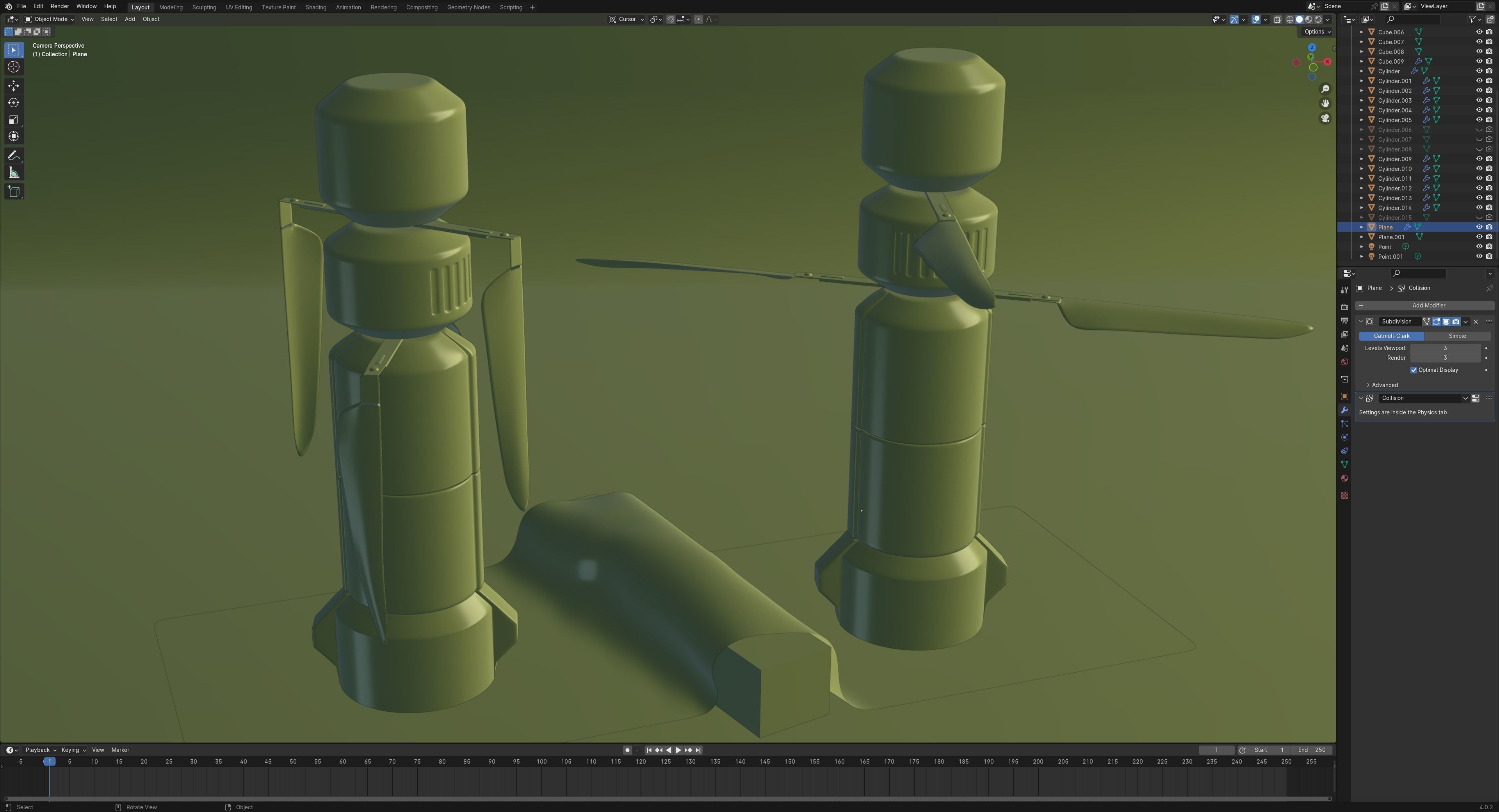 Loitering Ammunition Panzerabwehrdrone  3D model_8