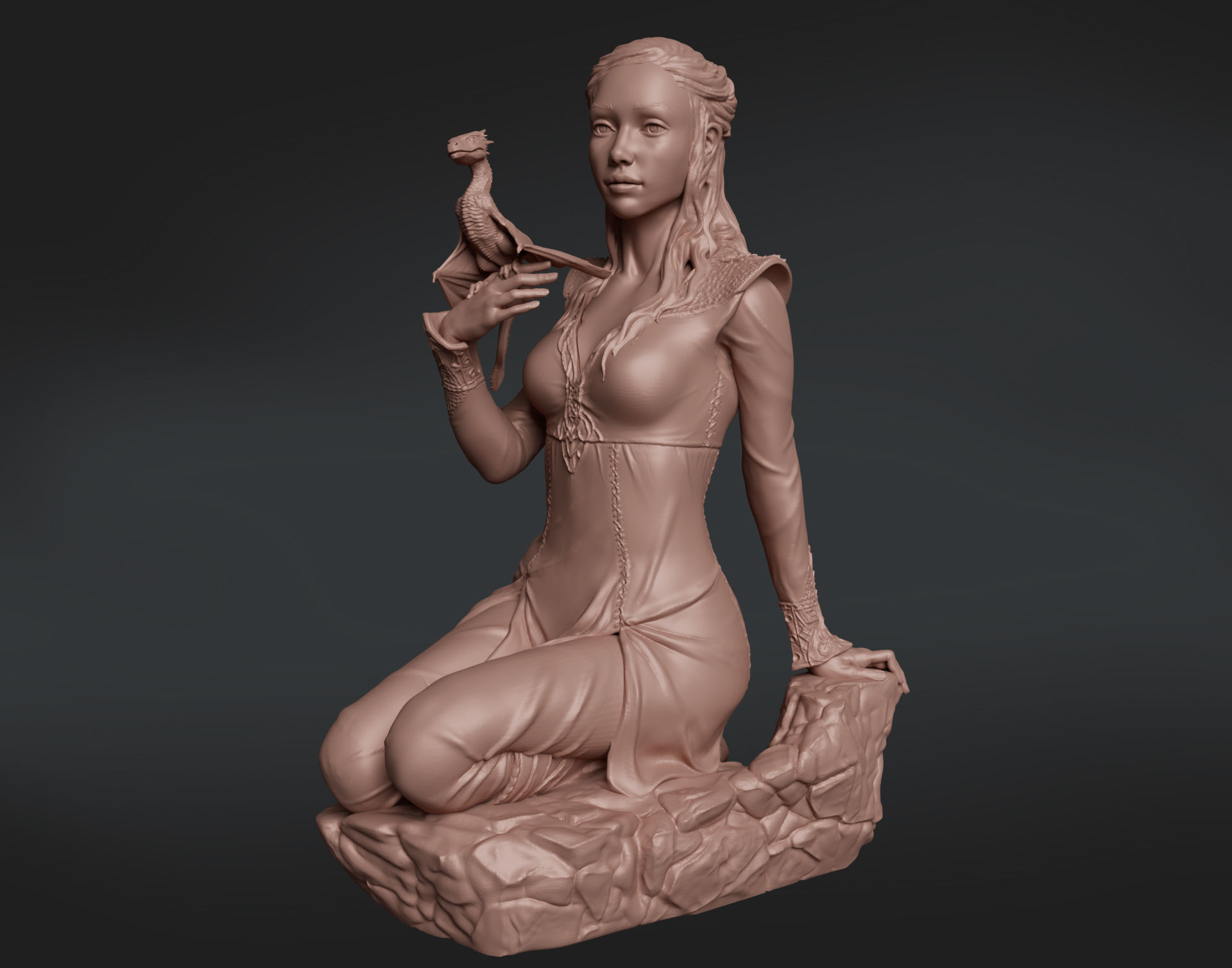 DAENERYS 3D print model_2