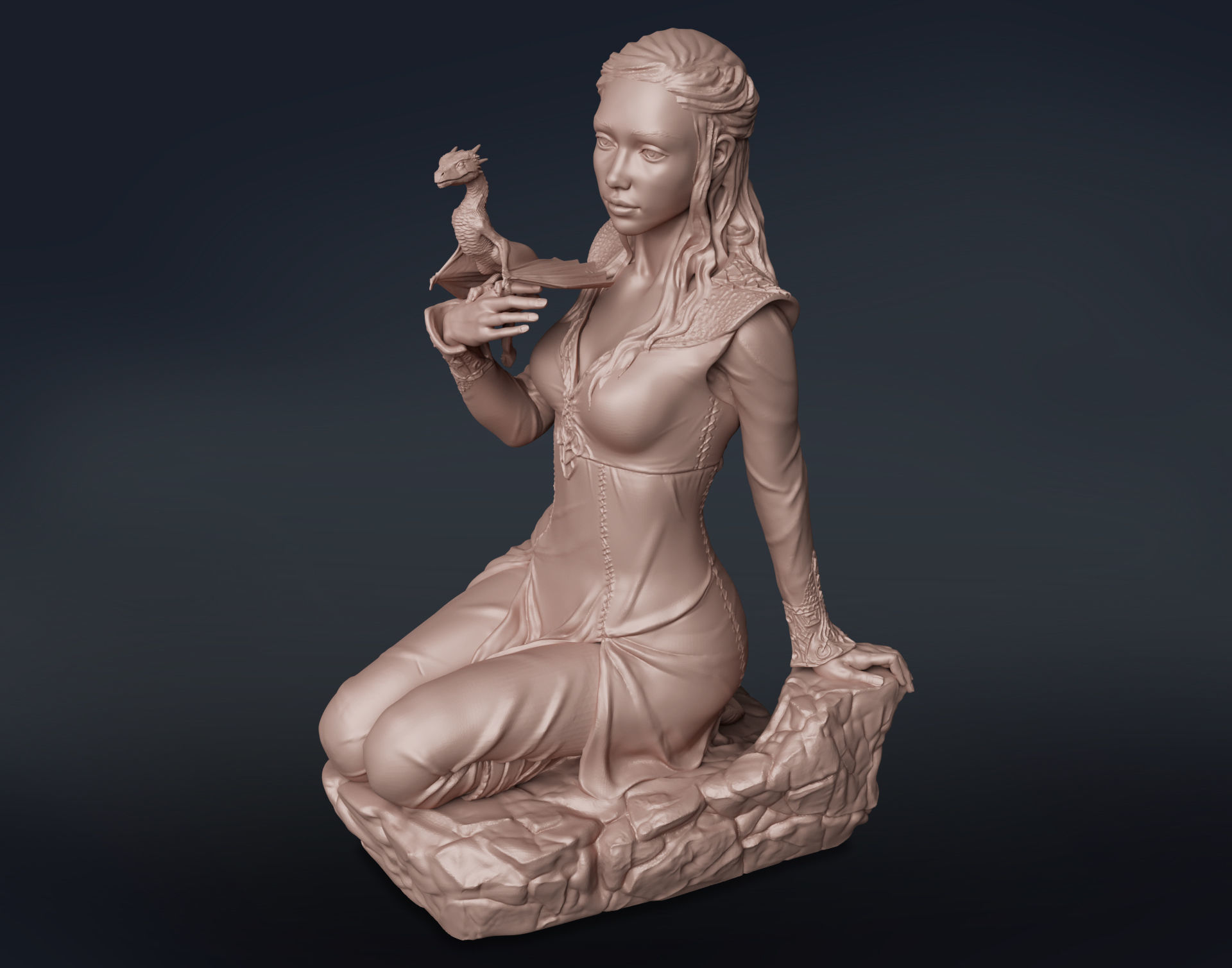 DAENERYS 3D print model_5