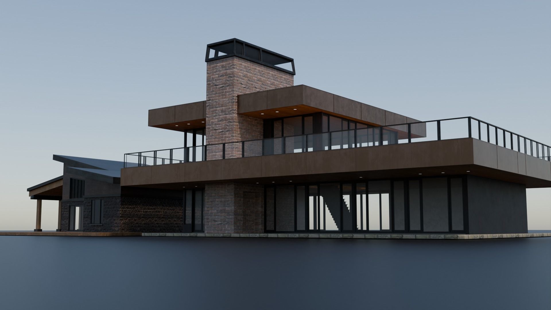 Modern House Pack Vol 1 Low-poly 3D model_2