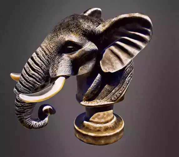 Elephant Bust