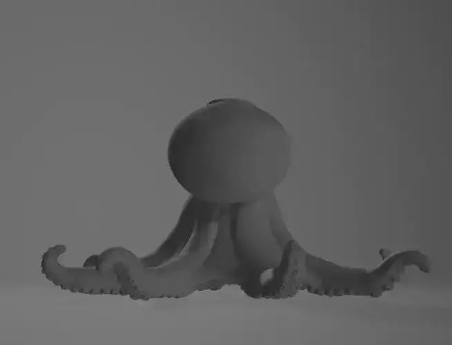 OCTOPUS HEAD FOR SHOWER  3D print model