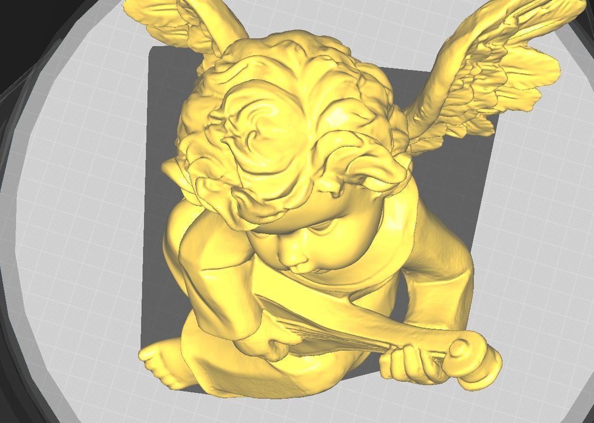 Angel nativity scene 3D Model 3D print model_4