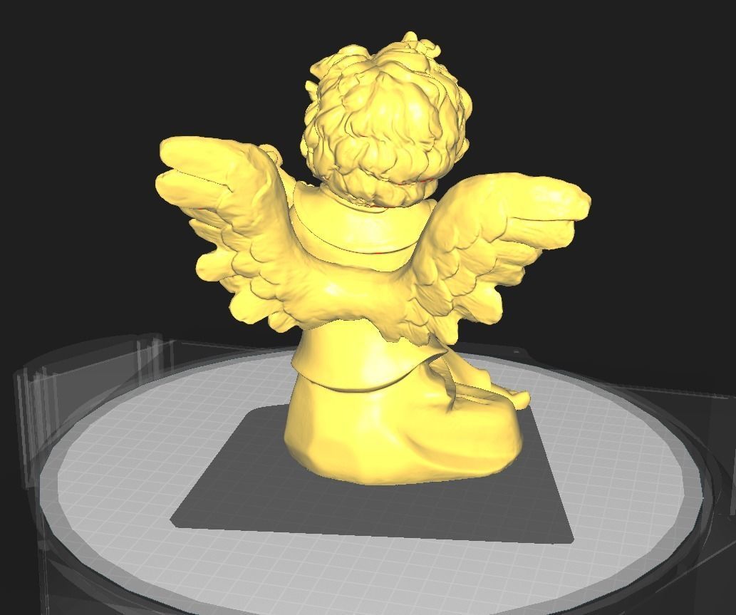 Angel nativity scene 3D Model 3D print model_2
