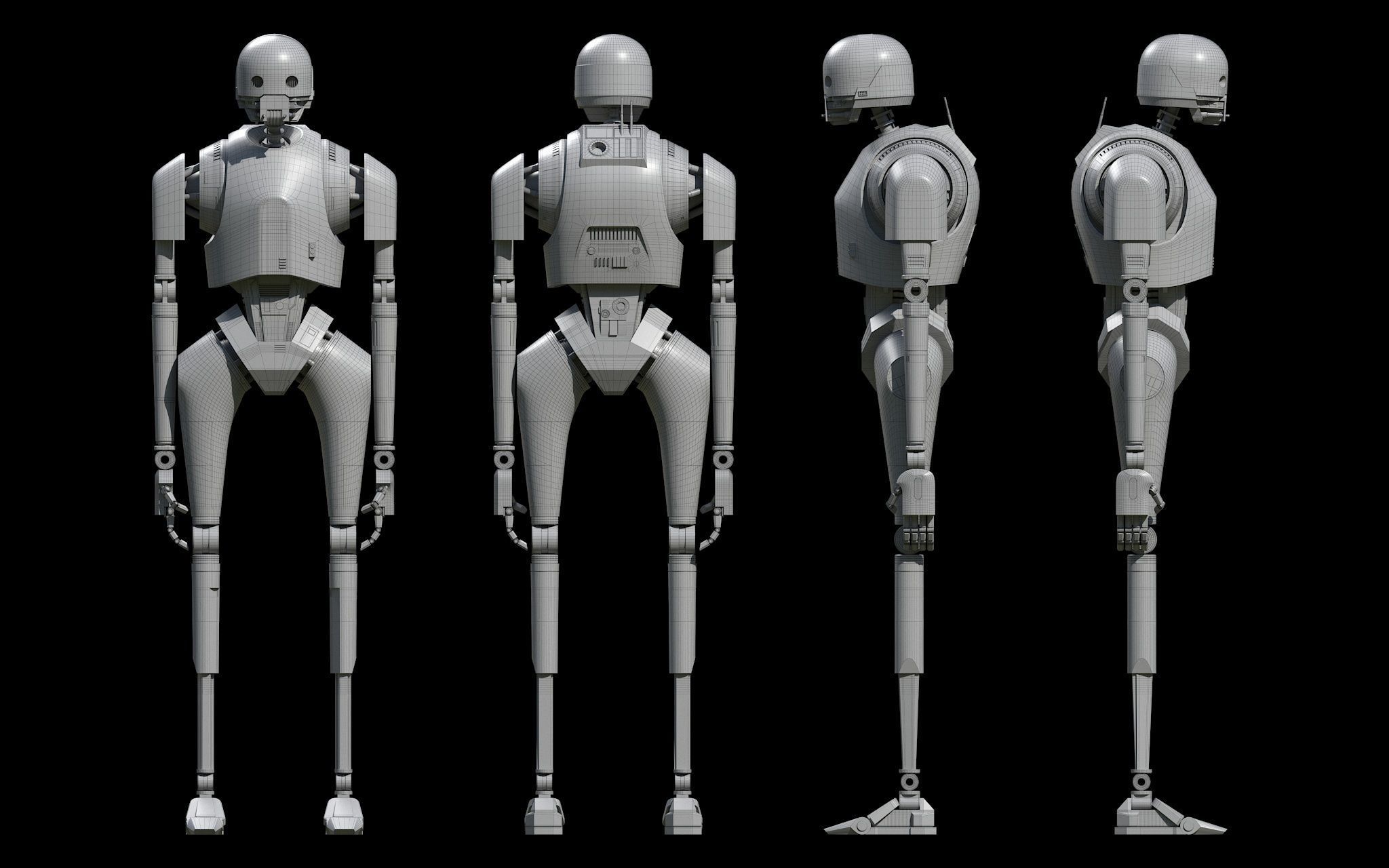 K-2SO Star Wars 3D model_8