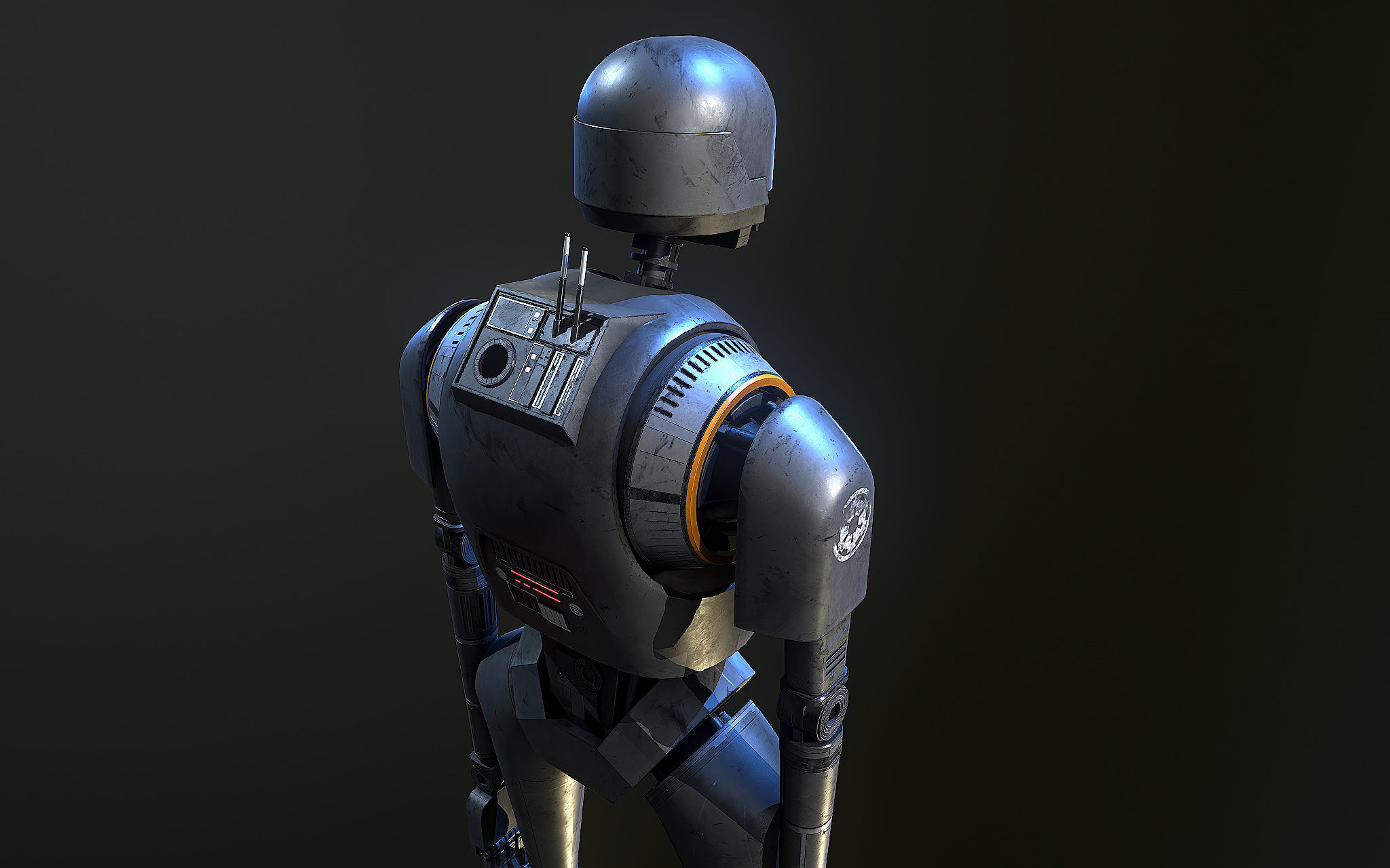 K-2SO Star Wars 3D model_4