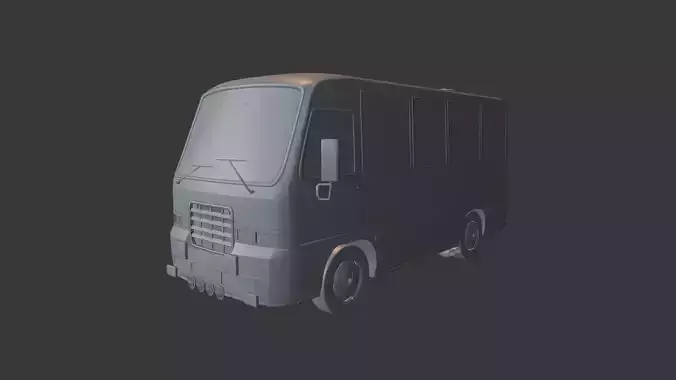 Otokar Magirus M2000 3D model