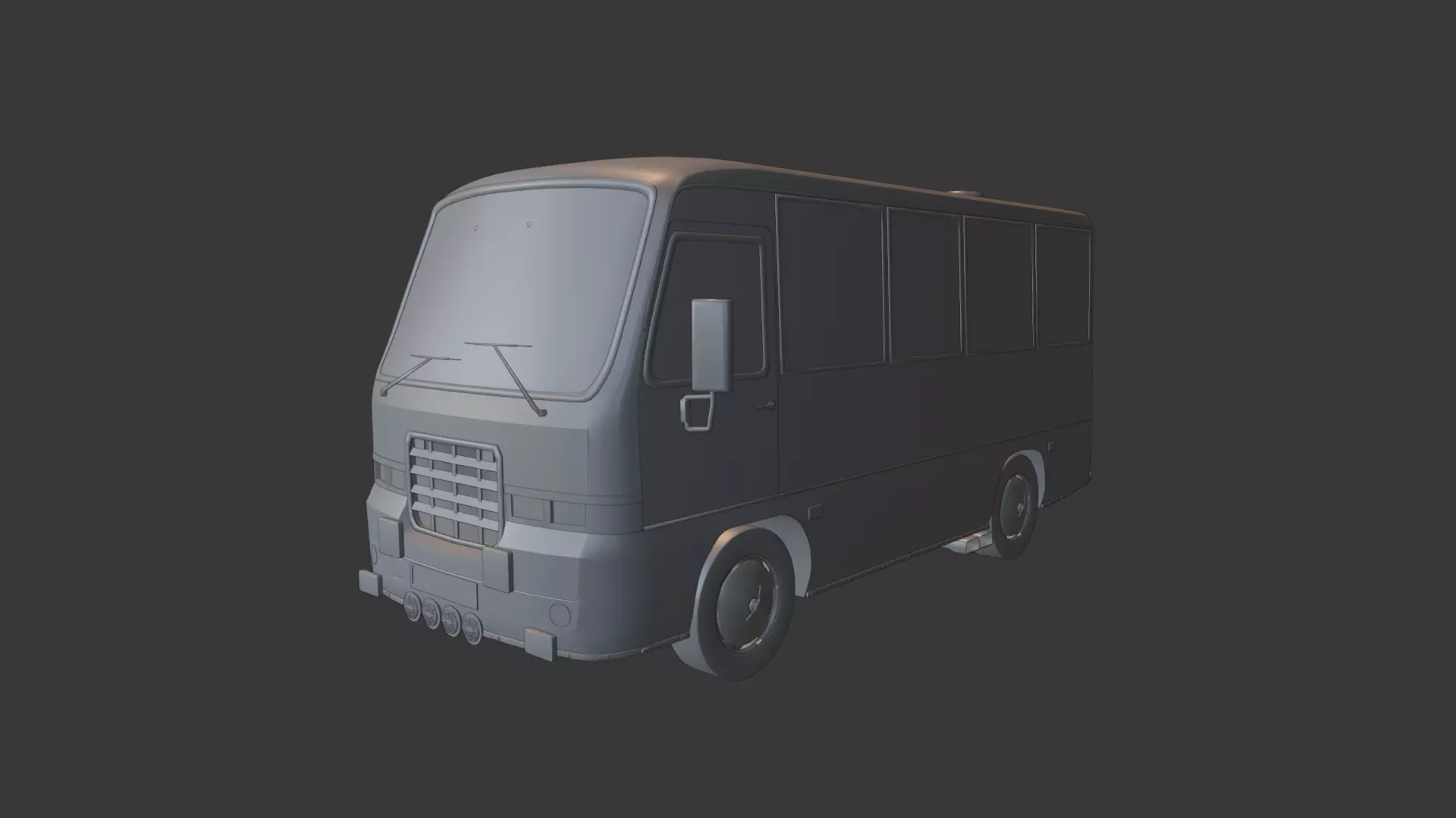Otokar Magirus M2000 3D model_0