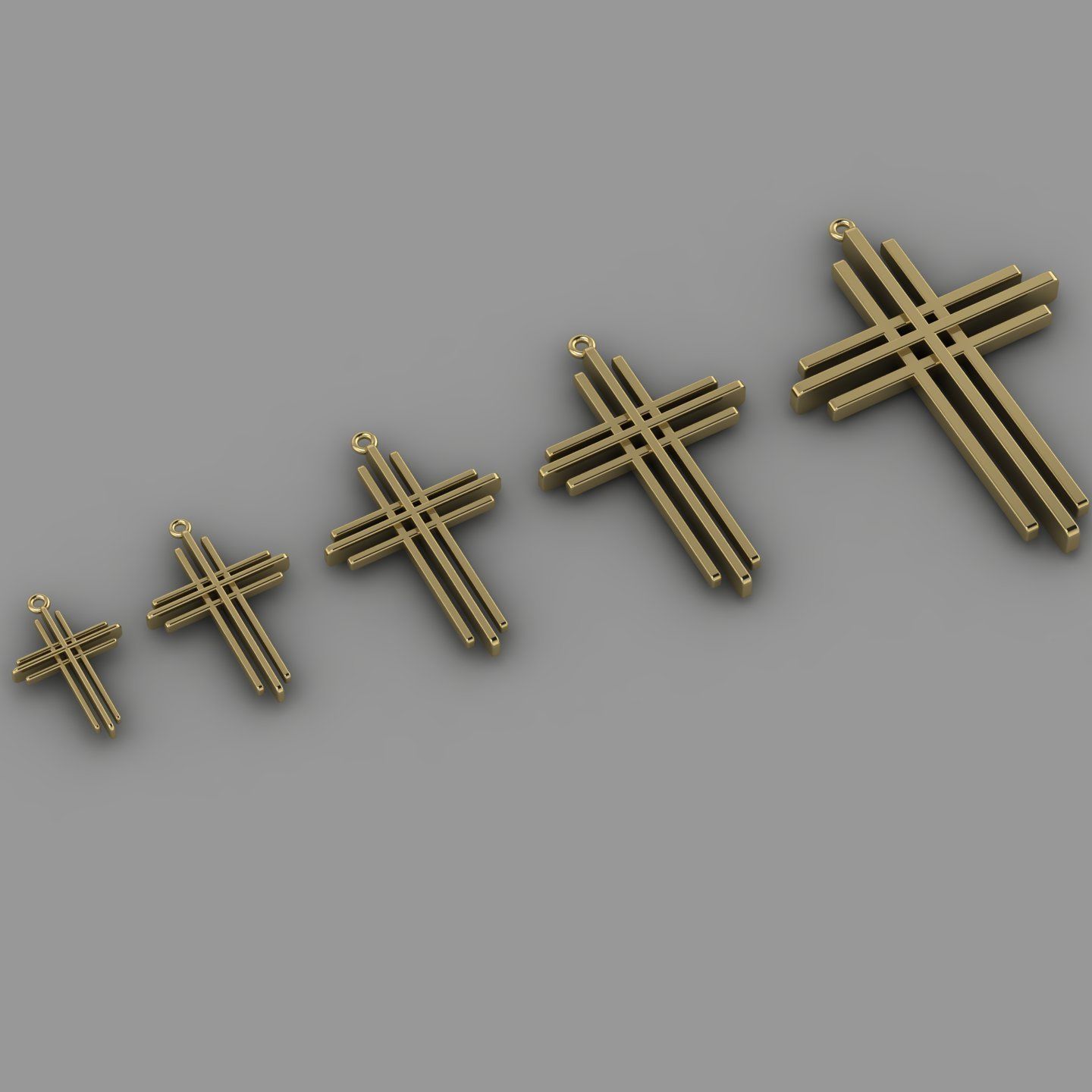 KUTSAL PIRLANTA HAC KOLYE 3DM STL OBJ FBX 3D BASKI MODELI 3D print model_2