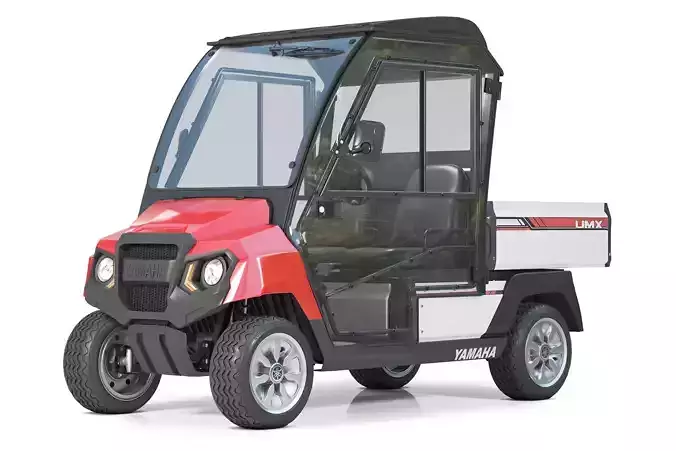 Yamaha Golf Cart UMAX CAB RED