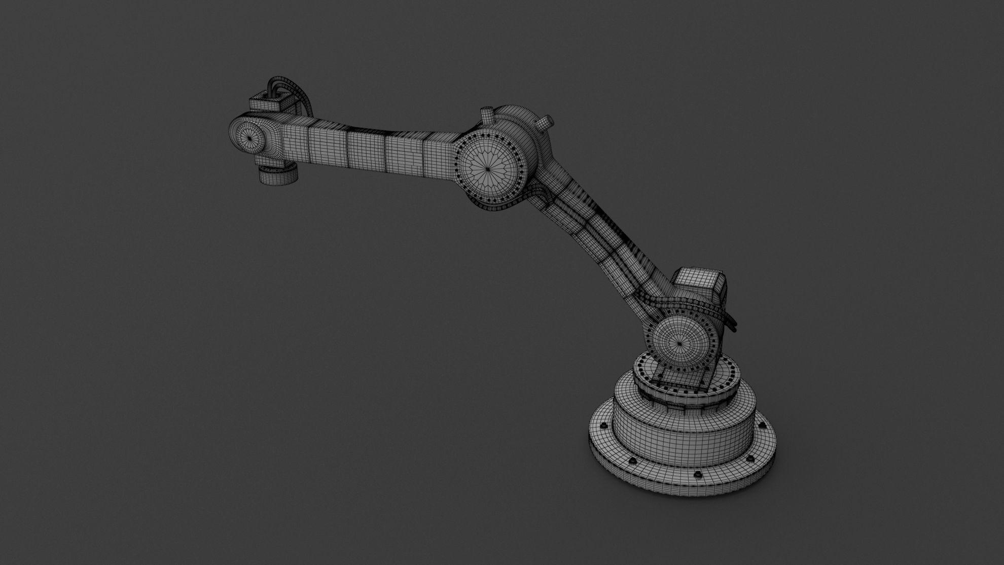 Industrial Robot 01 3D model_7